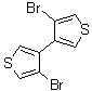 structure of CAS# 5556-13-8, 4,4'-Dibromo-3,3'-bithiophene;4,4'-Dibromo-3,3'-dithienyl