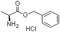 L-Alanine benzyl ester hydrochloride molecular structure (CAS 5557-83-5)