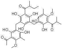 仙鹤草酚 D分子结构 (CAS 55576-64-2)