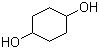 structure of CAS# 556-48-9, 1,4-Cyclohexanediol;Hexahydrohydroquinone; CHDM; Quinitol