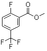 2-Fluoro-5-trifluoromethylbenzoic acid methyl ester molecular structure (CAS 556112-92-6)