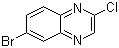 6-Bromo-2-chloroquinoxaline molecular structure (CAS 55687-02-0)