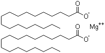 结构式 CAS# 557-04-0, 硬脂酸镁