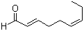 结构式 CAS# 557-48-2, 反式,顺式-2,6-壬二烯醛