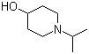 structure of CAS# 5570-78-5, 1-(1-Methylethyl)-4-piperidinol;1-(1-Methylethyl)piperidin-4-ol; 1-Isopropylpiperidin-4-ol