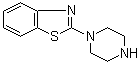 structure of CAS# 55745-83-0, 2-(Piperazin-1-yl)benzothiazole;2-(Piperazin-1-yl)benzo[d]thiazole; 1-(2-Benzothiazolyl)piperazine