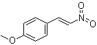 反式-4-甲氧基-beta-硝基苯乙烯分子结构 (CAS 5576-97-6)