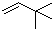 3,3-Dimethyl-1-butene molecular structure (CAS 558-37-2)