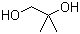 结构式 CAS# 558-43-0, 2-甲基-1,2-丙二醇