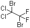 结构式 CAS# 558-57-6, 1,2-二溴-1,1-二氯-2,2-二氟乙烷