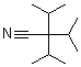 3-Methyl-2,2-bis(1-methylethyl)butanenitrile molecular structure (CAS 55897-66-0)