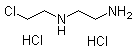 结构式 CAS# 5590-29-4, N-(2-氯乙基)-1,2-乙二胺二盐酸盐