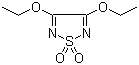 3,4-Diethoxy-1,2,5-thiadiazole 1,1-dioxide molecular structure (CAS 55904-84-2)