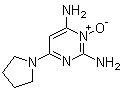 吡咯烷基二氨基嘧啶氧化物分子结构 (CAS 55921-65-8)