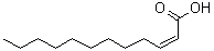 cis-2-Dodecenoic acid molecular structure (CAS 55928-65-9)