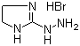 结构式 CAS# 55959-84-7, 4,5-二氢-2-肼基-1H-咪唑氢溴酸盐