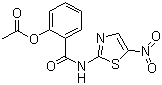 Nitazoxanide molecular structure (CAS 55981-09-4)