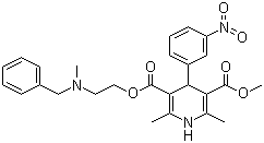Nicardipine molecular structure (CAS 55985-32-5)