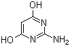 2-氨基-4,6-二羟基嘧啶分子结构 (CAS 56-09-7)