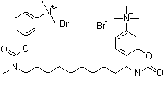 Demecarium bromide molecular structure (CAS 56-94-0)