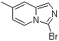 3-Bromo-7-methylimidazo[1,2-a]pyridine molecular structure (CAS 56051-32-2)