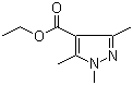 structure of CAS# 56079-16-4, 1,3,5-Trimethyl-1H-pyrazole-4-carboxylic acid ethyl ester;1,3,5-Trimethyl-4-ethoxycarbonylpyrazole