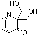 structure of CAS# 5608-24-2, 2,2-Bis(hydroxymethyl)-1-azabicyclo[2.2.2]octan-3-one;NSC 281668; PRIMA 1