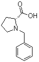 N-苄基-D-脯氨酸分子结构 (CAS 56080-99-0)