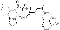 alpha-麦角辛分子结构 (CAS 561-94-4)