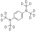 N,N,N',N'-Tetra(methyl-d<sub>3</sub>)-1,4-benzenediamine molecular structure (CAS 56153-66-3)