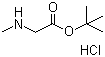tert-Butyl sarcosinate hydrochloride molecular structure (CAS 5616-81-9)