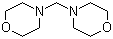 N,N'-Dimorpholinomethane molecular structure (CAS 5625-90-1)