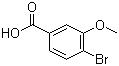 4-Bromo-3-methoxybenzoic acid molecular structure (CAS 56256-14-5)