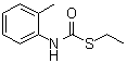 N-(2-Methylphenyl)carbamothioic acid S-ethyl ester molecular structure (CAS 56265-09-9)