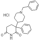 Benzetimide hydrochloride molecular structure (CAS 5633-14-7)