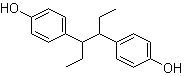 structure of CAS# 5635-50-7, Vitestrol;4,4'-(1,2-Diethylethylene)diphenol; Dihydrodiethylstilbestrol; Esestrolo; NSC 229419; Vitestrol