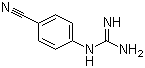 N-(4-Cyanophenyl)guanidine molecular structure (CAS 5637-42-3)