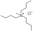 结构式 CAS# 56375-79-2, 甲基三丁基氯化铵; 三丁基甲基氯化铵