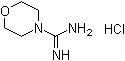 4-吗啉甲脒单盐酸盐分子结构 (CAS 5638-78-8)
