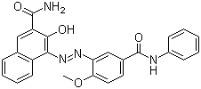 颜料红 150分子结构 (CAS 56396-10-2)