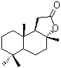 香紫苏内酯分子结构 (CAS 564-20-5)