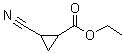 Ethyl 2-cyanocyclopropanecarboxylate molecular structure (CAS 56447-11-1)
