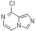 结构式 CAS# 56468-23-6, 8-氯咪唑并[1,5-a]吡嗪