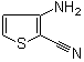 3-Amino-2-cyanothiophene molecular structure (CAS 56489-05-5)
