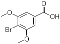 structure of CAS# 56518-42-4, 4-Bromo-3,5-dimethoxybenzoic acid