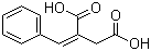 2-(苯基亚甲基)丁二酸分子结构 (CAS 5653-88-3)