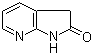 结构式 CAS# 5654-97-7, 7-氮杂吲哚-2-酮; 1,3-二氢-2H-吡咯并[2,3-b]吡啶-2-酮