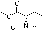 (2S)-2-氨基丁酸甲酯盐酸盐分子结构 (CAS 56545-22-3)