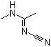 N-氰基-N'-甲基-乙亚胺基胺分子结构 (CAS 56563-12-3)