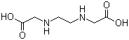 结构式 CAS# 5657-17-0, 乙二胺-N,N'-二乙酸